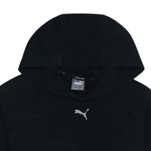 PUMA Women's Black Small Pullover Hoodie Sweatshirt