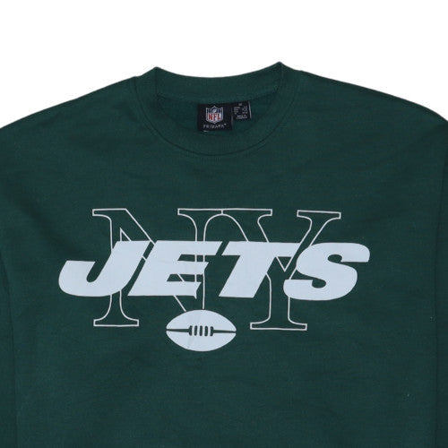 Primark NFL NY Jets Green Sweatshirt XS Women's Casual Crew Neck