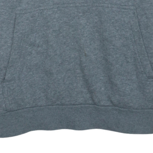 Nike Air Women's Grey Pullover Hoodie M Cotton Blend