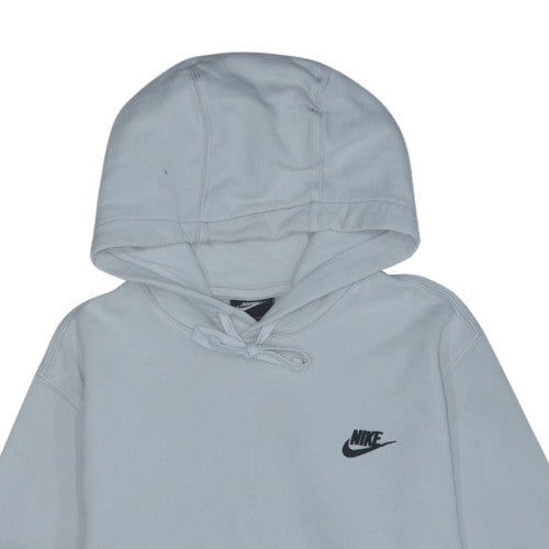 Nike Womens Grey Pullover Hoodie Medium Hooded Sweatshirt