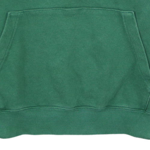 Nike Men's Green Pullover Hoodie L Fleece Regular Fit Sportswear