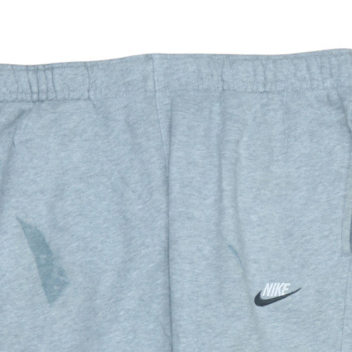 Nike Men's Grey Fleece Sweatpants L Regular Fit