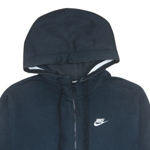 Nike Men's Blue XL Full Zip Hooded Fleece Sweatshirt
