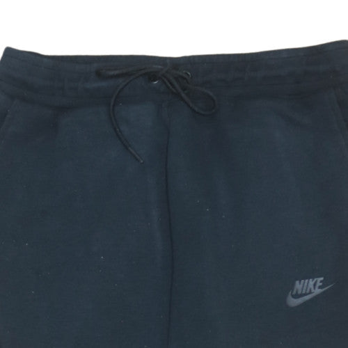 Nike Men's Black Jogger Trousers M Regular Fit Fleece Casual