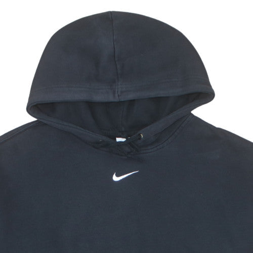 Nike Women's Black Hoodie Medium Pullover Fleece Sweatshirt