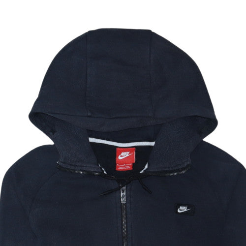 Nike Men's Black Full Zip Hoodie M Regular Fit Sportswear