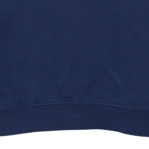 Nike Boys Blue Crew Neck Pullover Sweatshirt L 147-158cm Logo Print