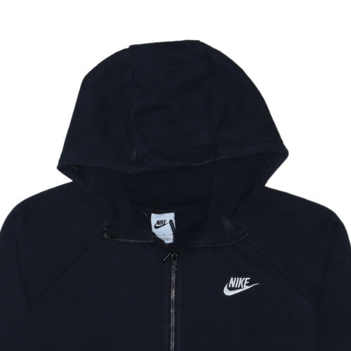 Nike Men's Black Full Zip Hoodie Size M Regular Fit Sportswear