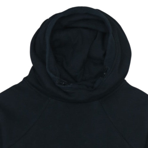 Nike Men's Black Pullover Hoodie High Neck Size M Fleece Sweatshirt