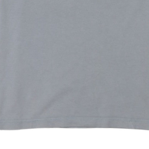 Adidas Men's Grey Crew Neck Cotton Zip Pocket T-Shirt Size M