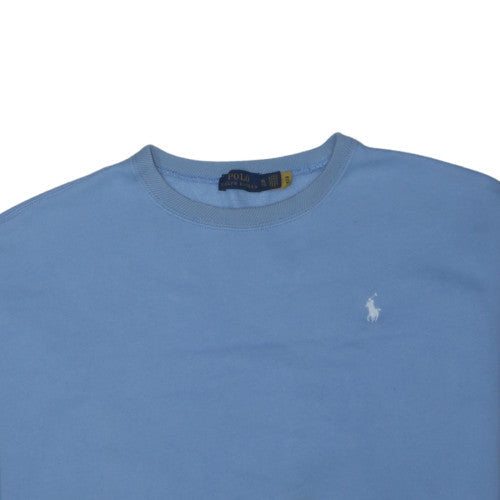 Polo Ralph Lauren Womens Blue Crew Neck Pullover Sweatshirt XL