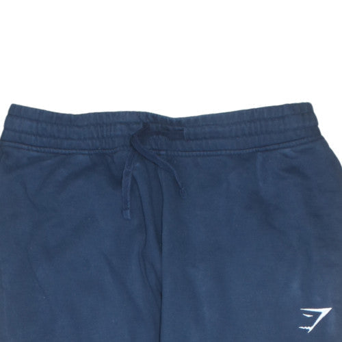 Gymshark Mens Blue Jogger Sweatpants M Regular Fit Elastic Waist