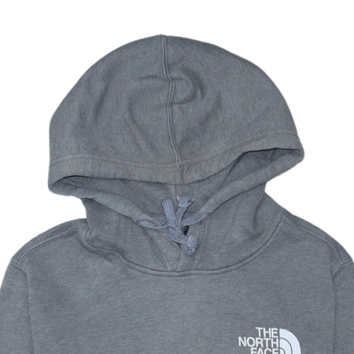 The North Face Men's Grey Pullover Hoodie Size M Outdoor Fleece