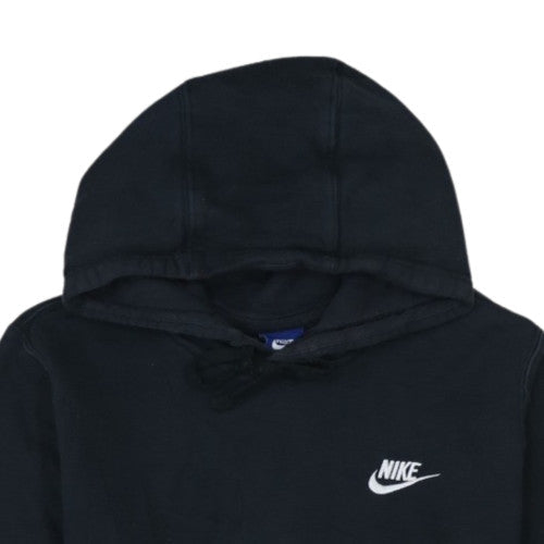Nike Men's Black XS Pullover Hoodie Cotton Fleece Sportswear