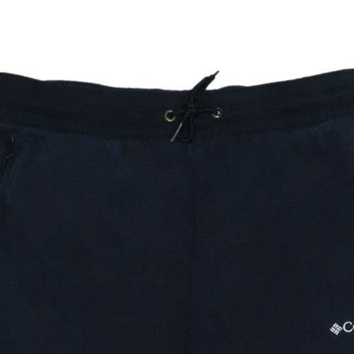 Columbia Men's Black Fleece Joggers M Regular Fit Elastic Waist