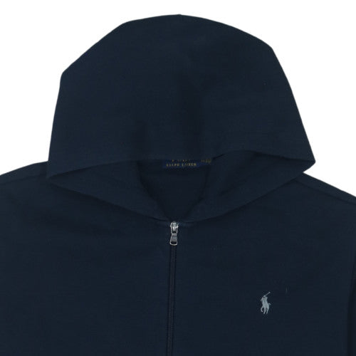 Ralph Lauren Men's Blue Full Zip Hoodie 2XL Regular Fit