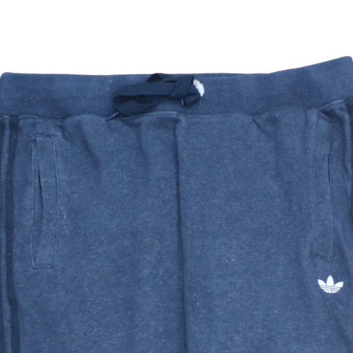 Adidas Men's Blue Jogger Sweatpants L Regular Fit Cotton Blend