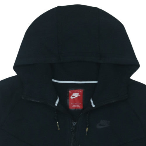 Nike Men's Black Full Zip Hoodie L Regular Fit