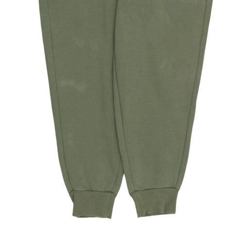 Puma Men's Green XL Fleece Jogger Trousers Regular Fit
