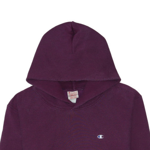 Champion Men's Purple Reverse Weave Pullover Hoodie Size L