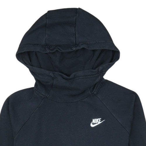 Nike Men’s Black Pullover Hoodie Medium Fleece Sportswear