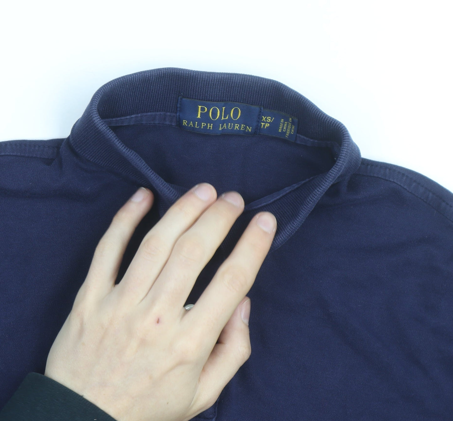 Ralph Lauren Men's Blue XS Slim Fit Cotton Polo Shirt