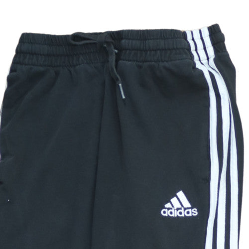 Adidas Men's Black Small Track Pants Regular Fit Activewear