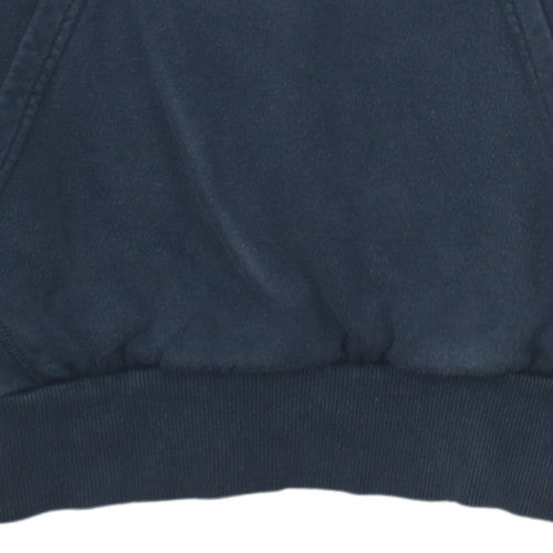 Ellesse Men’s Blue Pullover Hoodie Size M Fleece Logo Sweatshirt