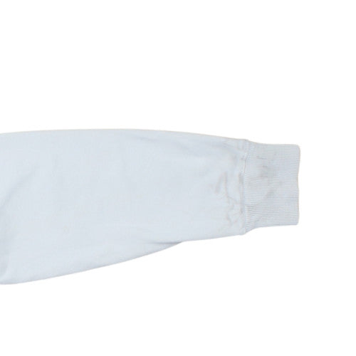 Calvin Klein Jeans Men's White L Pullover Hoodie with Logo