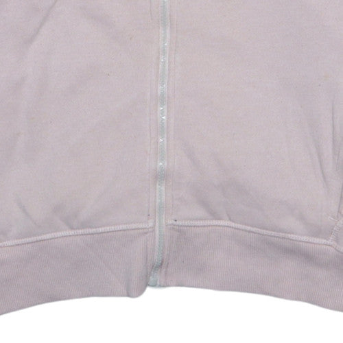 Lonsdale London Women's Pink Full Zip Hoodie Size 16 with Logo Print