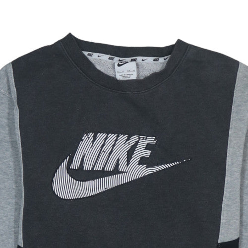 Nike Mens Grey XS Pullover Graphic Logo Sweatshirt