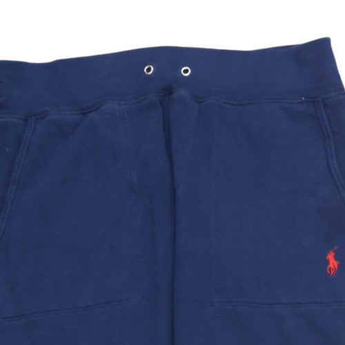 Polo Ralph Lauren Men’s Blue Jogger Sweatpants S Fleece Cotton Blend