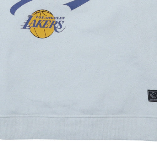 Primark NBA Los Angeles Lakers White Men's Small Pullover Sweatshirt