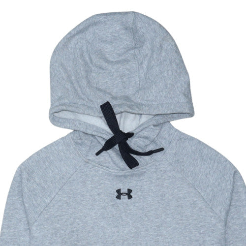 Under Armour Men's Grey Pullover Hoodie M Sports Fleece