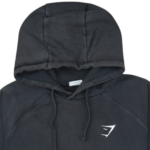 Gymshark Men’s Black Pullover Hoodie Size S Regular Fit