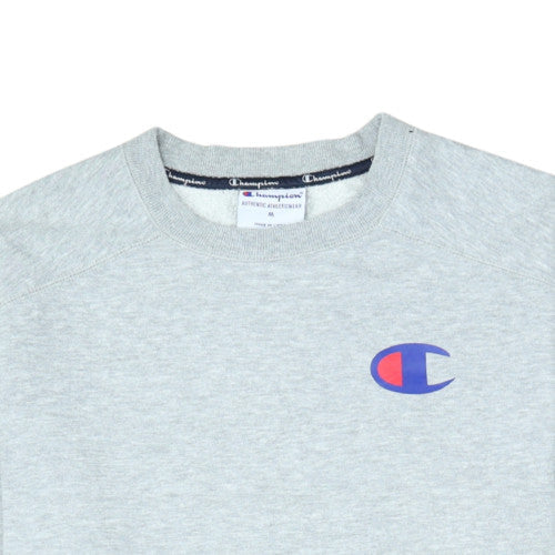 Champion Men’s Grey Pullover Crew Neck Sweatshirt M