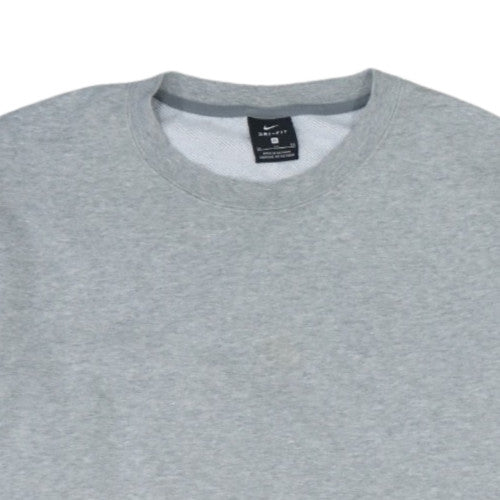 Nike Men Grey XL Dri-Fit Crew Neck Pullover Sweatshirt