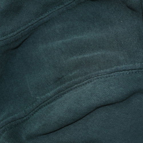 Carhartt Men Green Pullover Hoodie L Regular Fleece Cotton Blend
