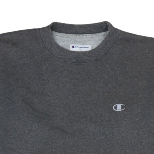 Champion Men's Grey Pullover Sweatshirt M Heavyweight Fleece Crew Neck