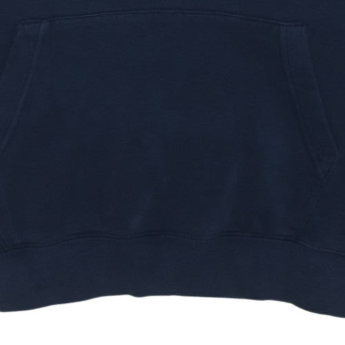 Nike Men's Blue Pullover Hoodie Regular Fit Size M Sports Fleece