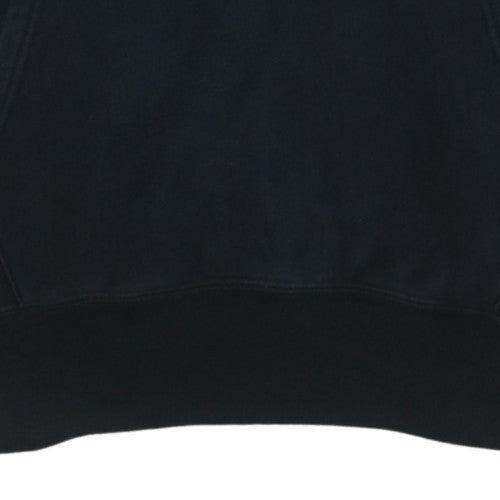 Champion Men's Black Small Pullover Hoodie 84% Cotton 16% Polyester