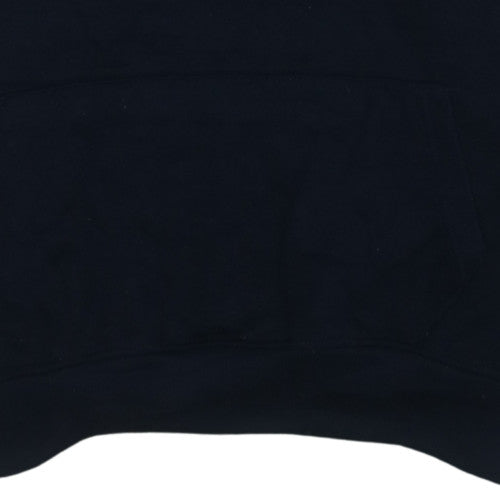 Champion Mens Black XL Pullover Hoodie Fleece Sweatshirt