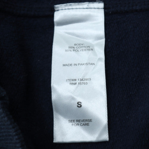 Champion Men's Blue Small Pullover Sweatshirt Logo Crew Neck