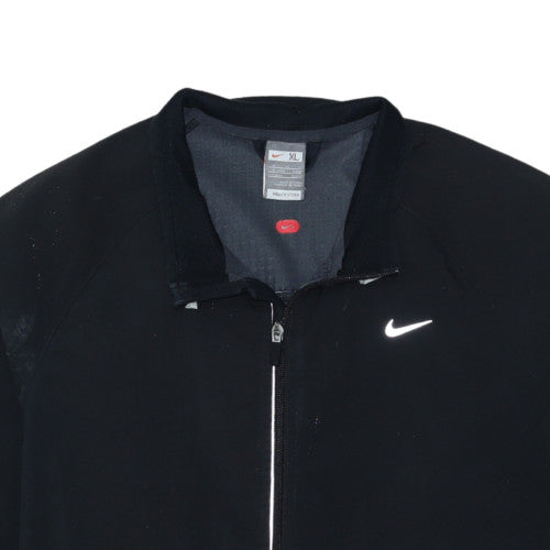 Nike Men's Black XL Fit Storm Track Jacket Full Zip Activewear