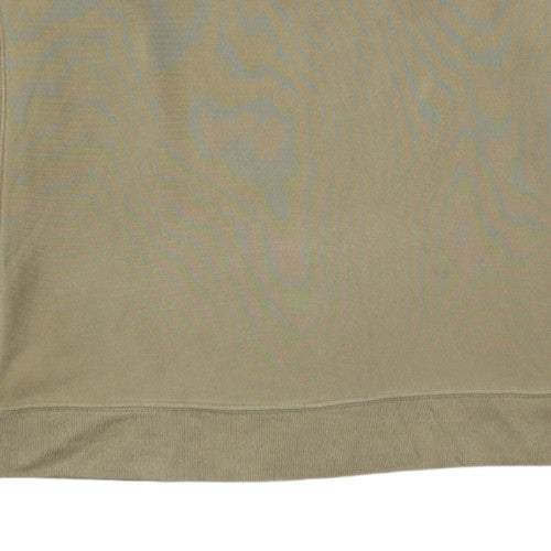 Champion Women Khaki Reverse Weave Sweatshirt L Cotton Blend Casual