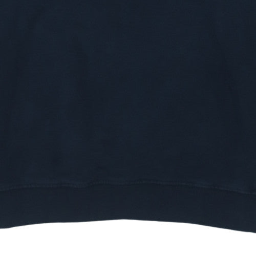 Lee Men's Blue 2XL Regular Fit Crew Neck Sweatshirt
