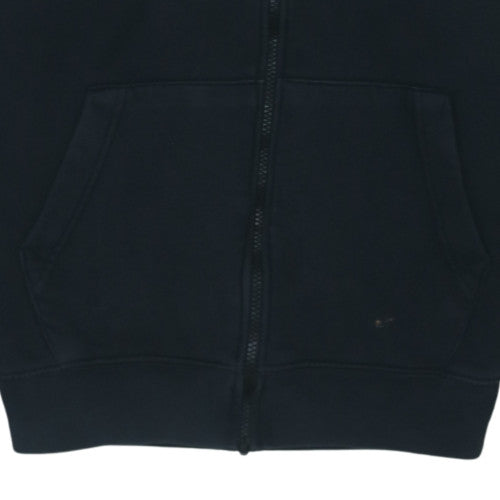 Nike Men's Black Full Zip Hoodie S Fleece Sportswear