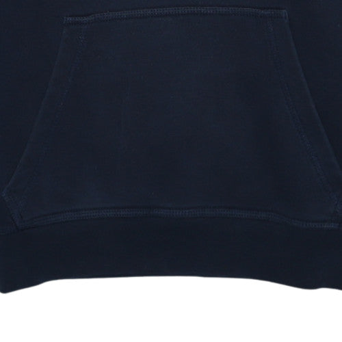 Nike Women Navy Blue Pullover Hoodie Size S Lined Fleece