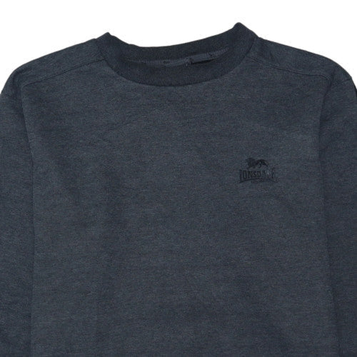 Lonsdale Men's Grey Crew Neck Pullover Sweatshirt M
