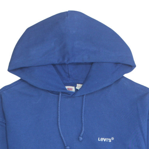 Levi's Men's Blue Pullover Hoodie L Relaxed Fit